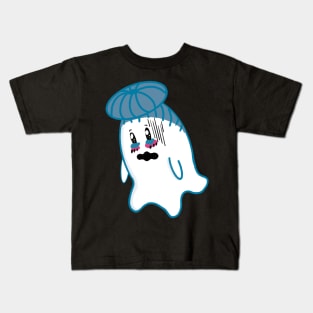 Little Ghost Watery Kids T-Shirt